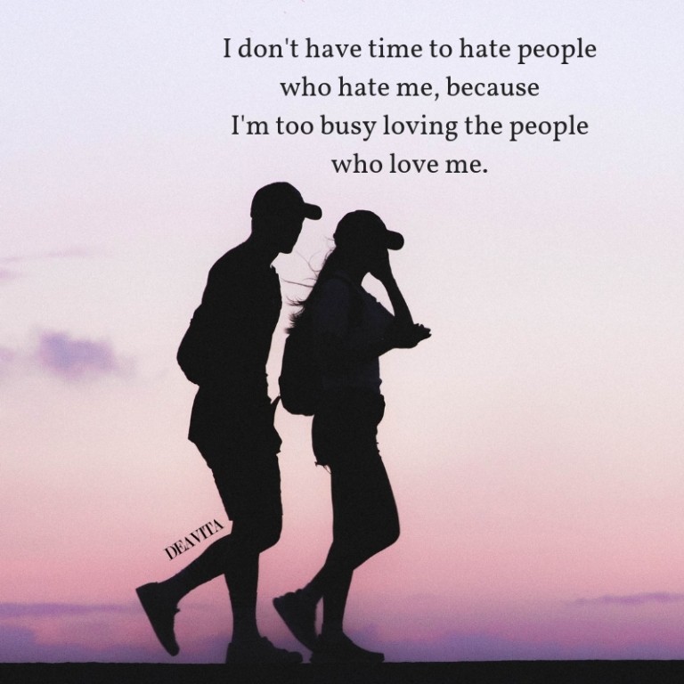 inspirational photos with quotes about life love and hate