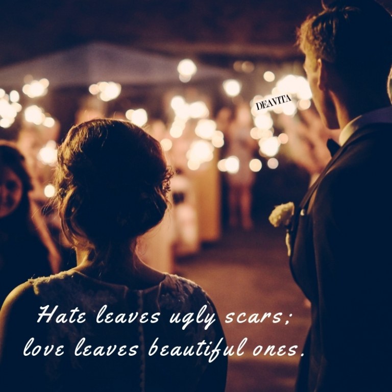 Short love and hate quotes 