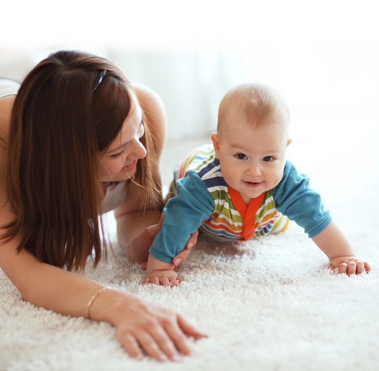 how to choose a carpet for the baby room