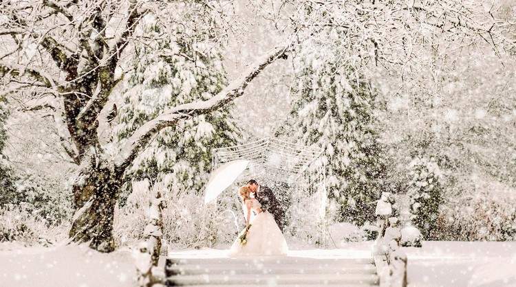 how to plan a winter wedding decor bridal dress tips