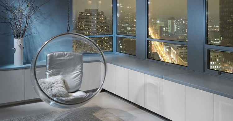 modern home furniture ideas bubble hanging chair