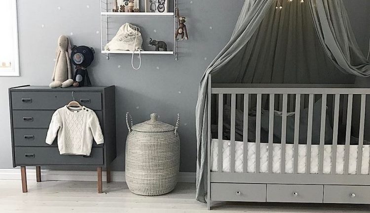 nursery room in neutral colors how to use grey in interior design of kids rooms