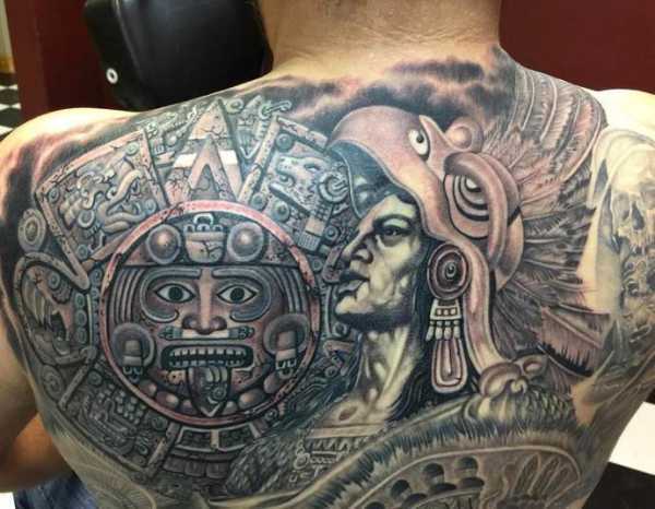 tribal Aztec symbols and meaning unique tattoo ideas for men 