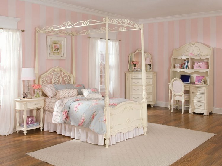 vintage bedroom design girl room decor ideas