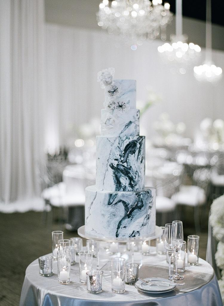 winter wedding cake and menu ideas