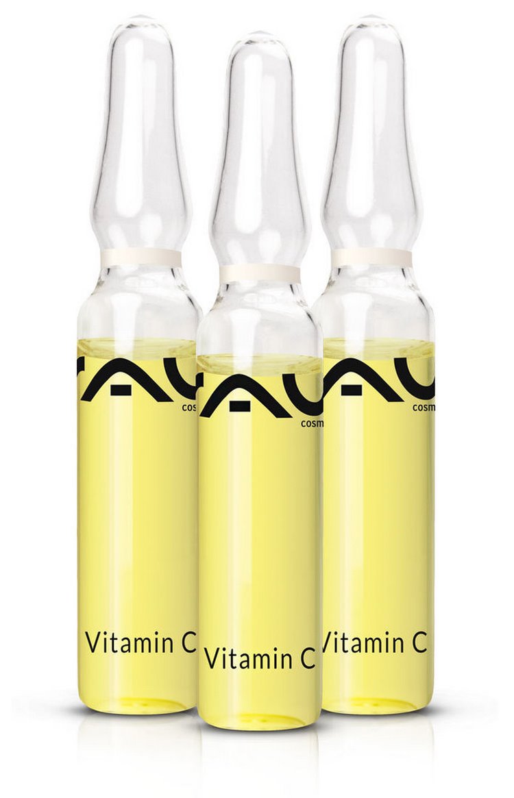 Vitamin C mask against eye bags