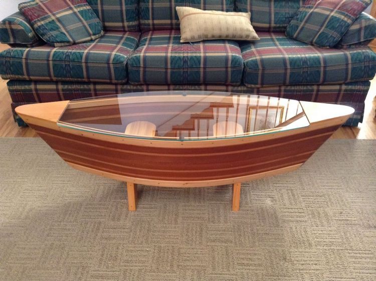 canoe coffee table with glass top living room furniture ideas