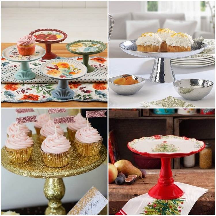 creative and original DIY cake stand ideas