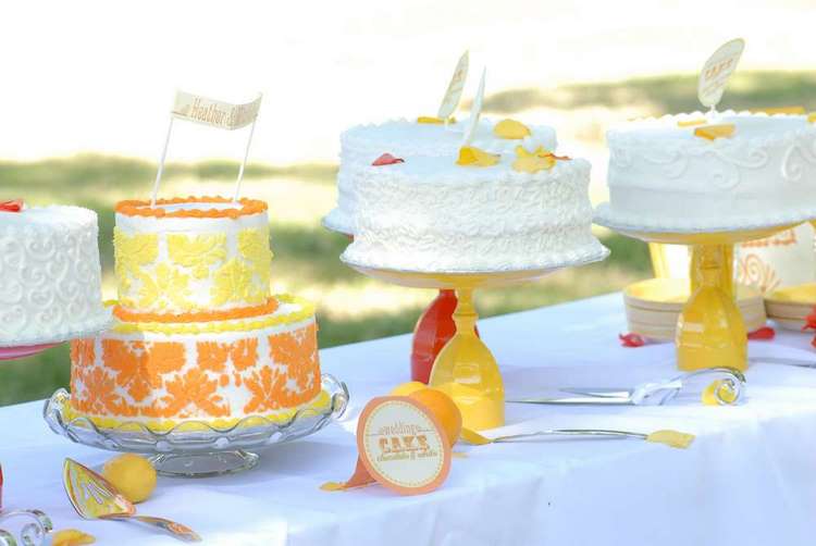 dessert station DIY cake stands for any occasion