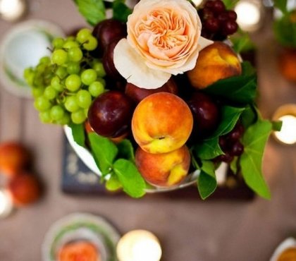 fruits-and-flowers-wedding-centerpiece-creative-and-original-decor-ideas