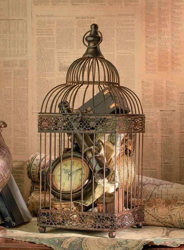 original home decor birdcage upcycling ideas