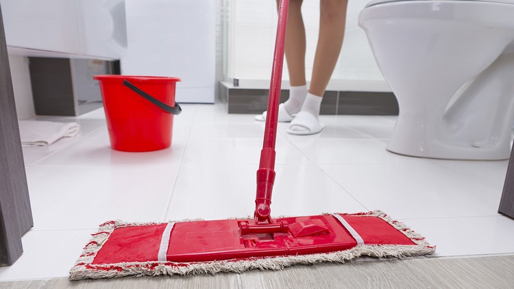 Disinfect the floors in your home