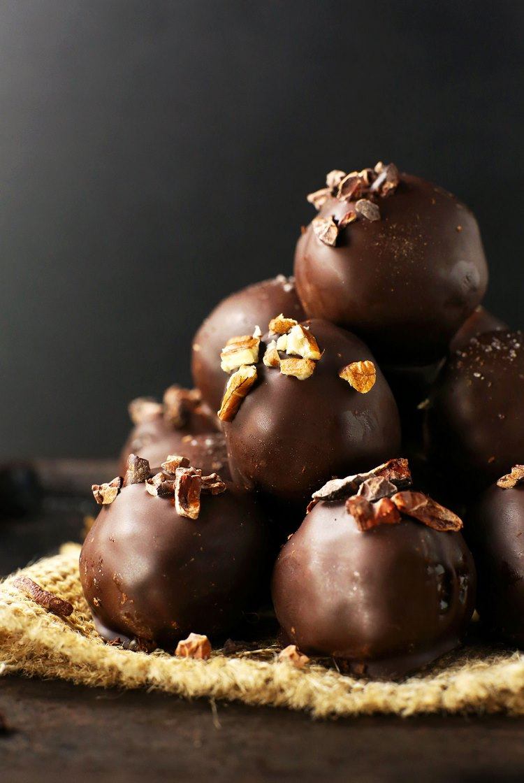 Quick and easy vegan chocolate truffles recipes