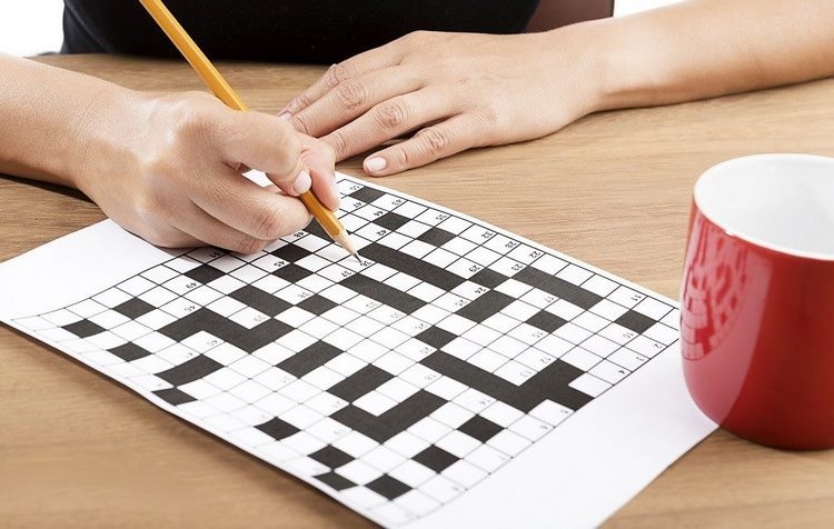 Solving crossword puzzle keeps your mind busy