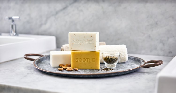 What are the advantages of homemade exfoliating soaps