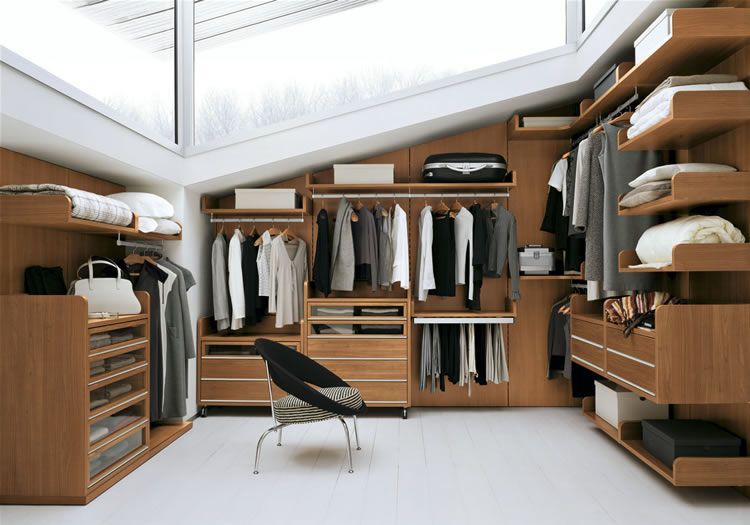 attic conversion modern walk in closet ideas for design and furniture