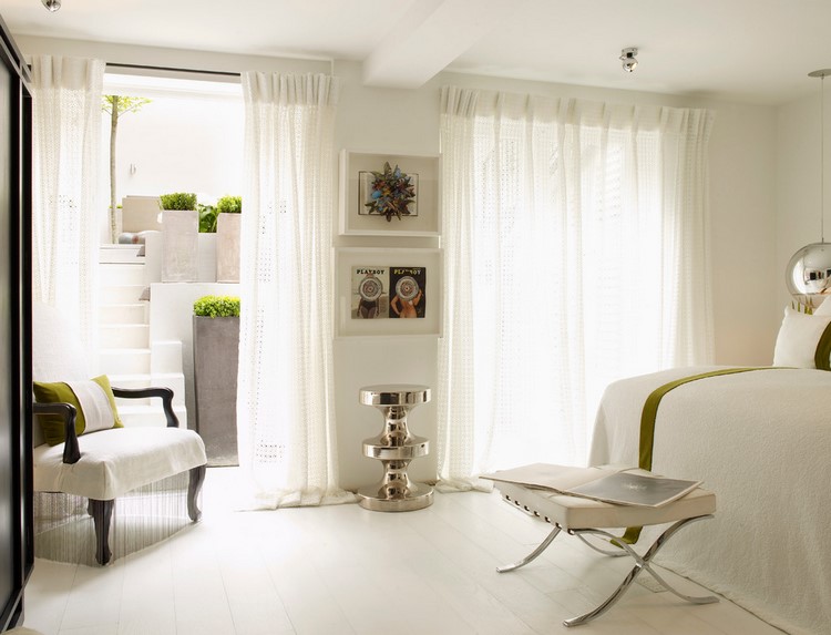 bedroom design and decorating white interior ideas