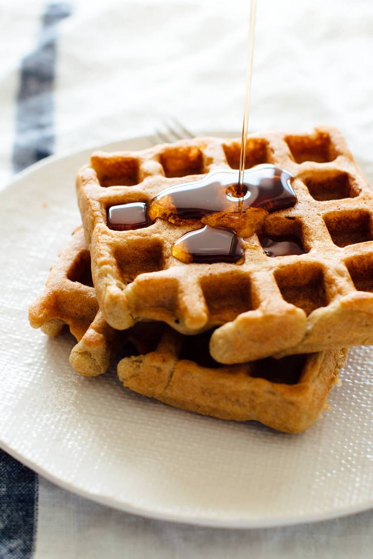 oat waffles recipe healthy diet