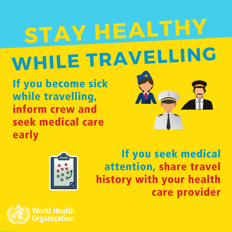 how to protect yourself if you have to travel and feel unwell