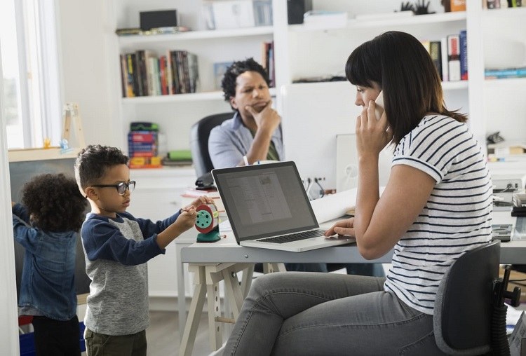 how to work from home with children during coronavirus isolation or quarantine