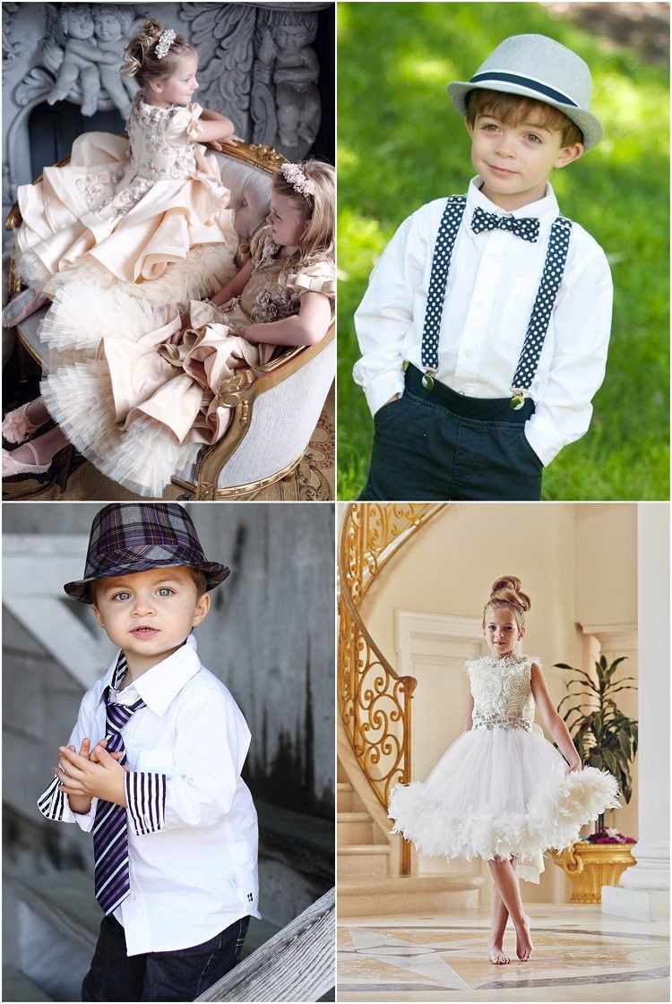 kids fashion for wedding boys and girls outfit ideas