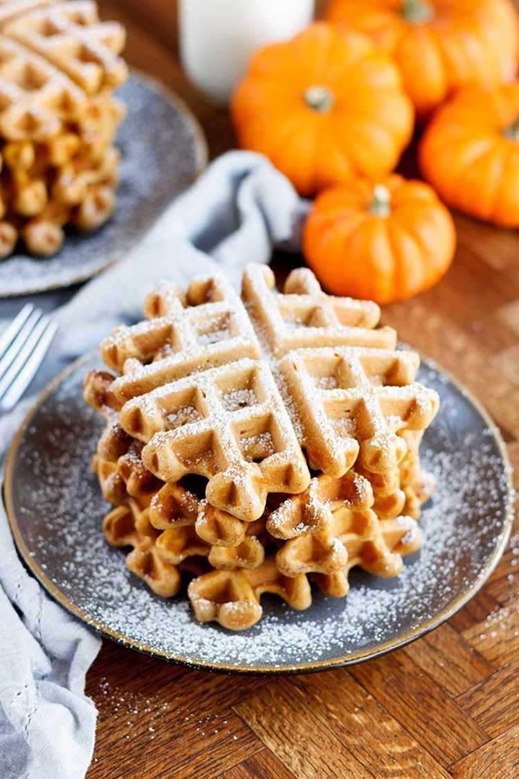 pumpkin waffles recipe