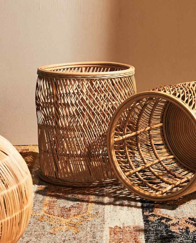 Zara Home 2020 baskets accessories from natural materials