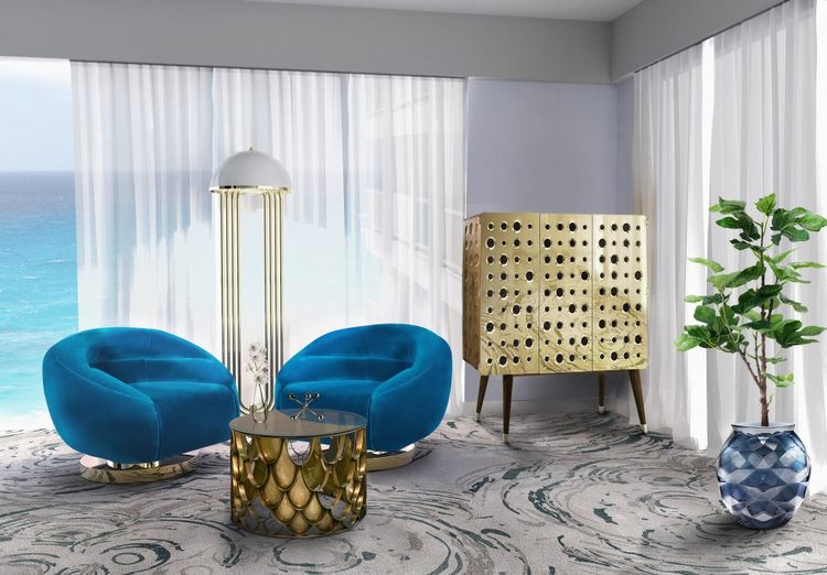 Art Deco interior design ideas color scheme furniture accessories