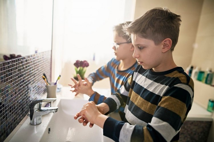 coronavirus prevention children hand washing