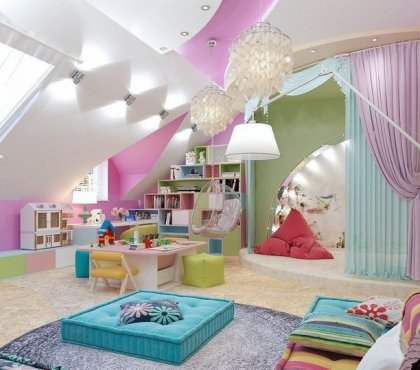 fresh-colorful-attic-bedroom-and-playroom-ideas