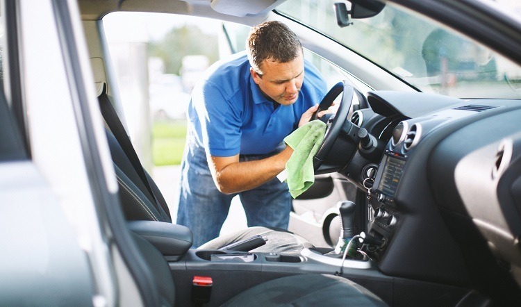 how to disinfect the interior of your car what detergent to use for cleaning