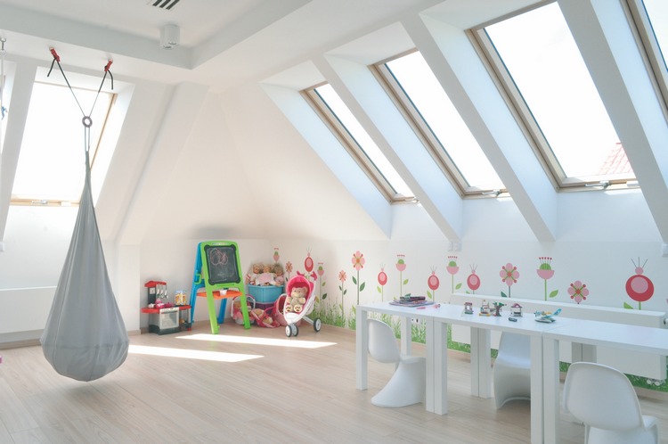 playroom bedroom attic ideas furniture tips flooring lighting