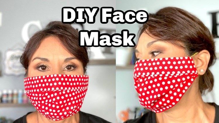 quick and easy DIY face mask ideas with household materials
