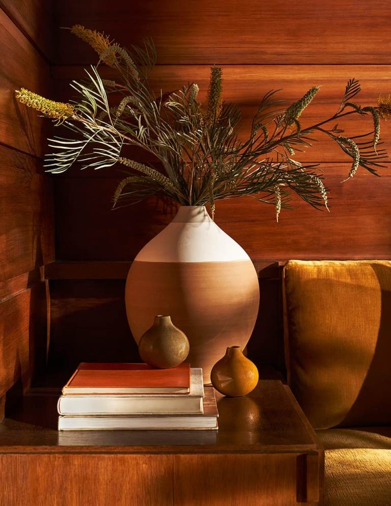 rustic home accessories natural materials terracotta pot ceramic vases