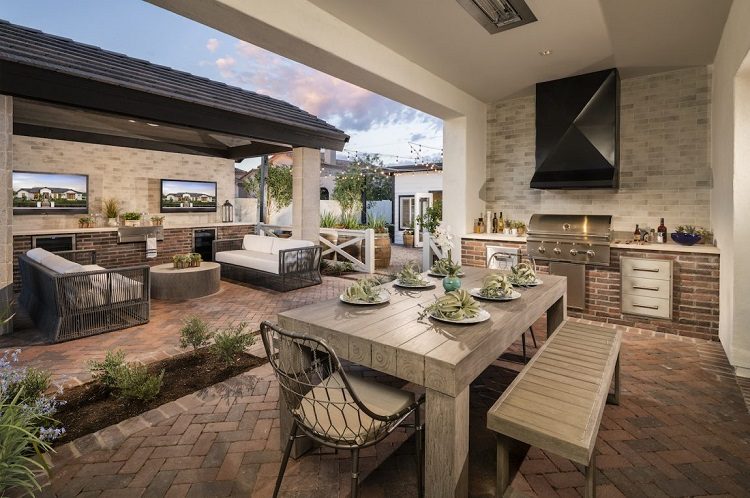 Patio kitchen ideas dining and lounge furniture for your outdoor area