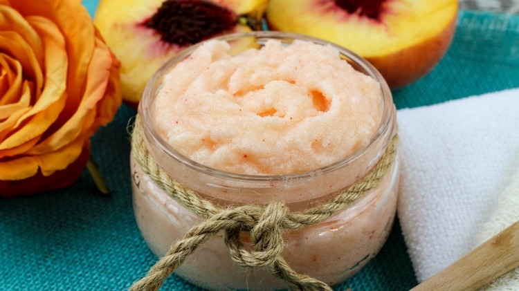 Peach sugar scrub recipe
