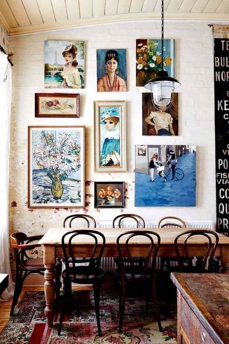 dining room wall decor ideas paintings