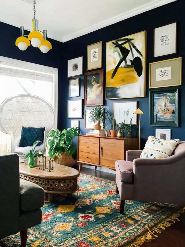 gallery wall ideas eclectic home interiors