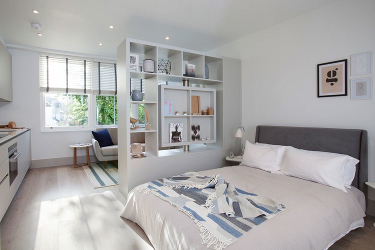 tiny studio design ideas bedroom kitchen living space layout