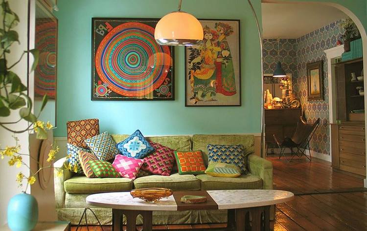 Eclectic style attracts many people with its originality