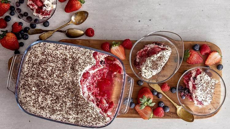 Forest fruit tiramisu recipe