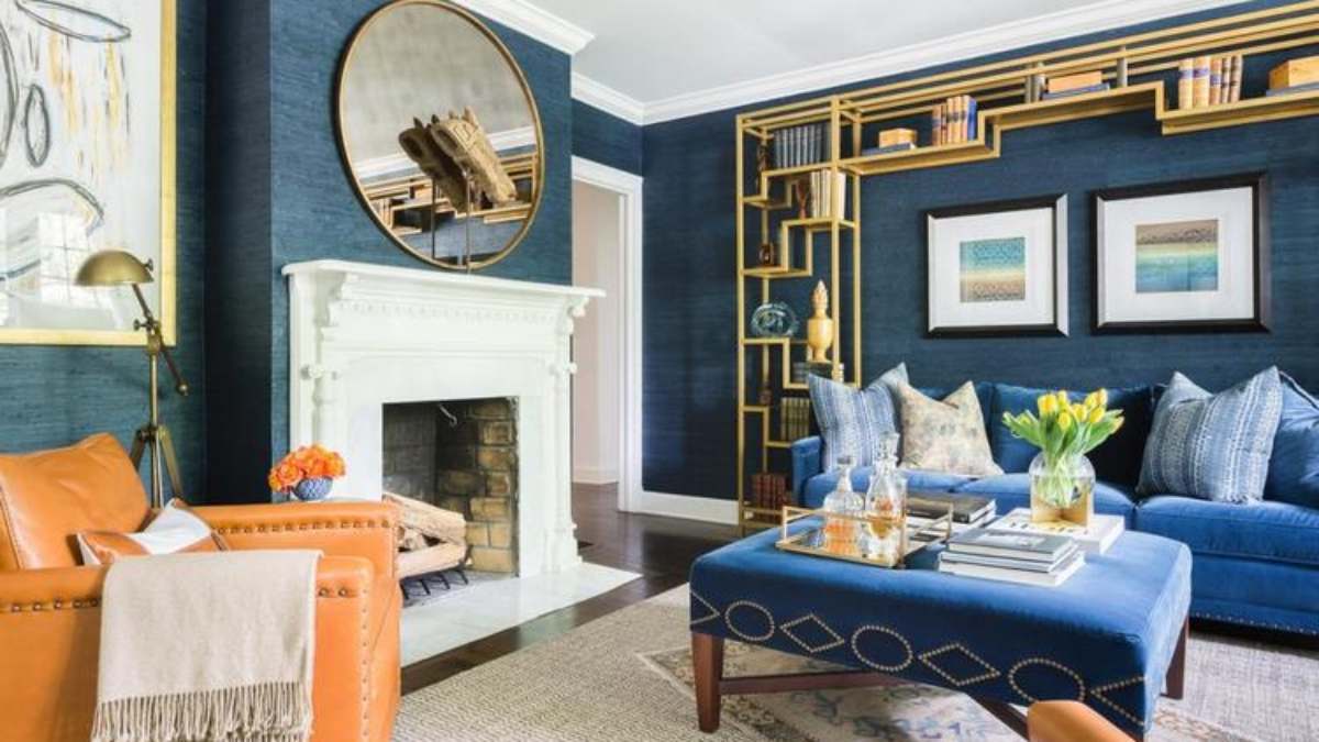 Blue and gold interior design ideas – add a touch of glamour to your home