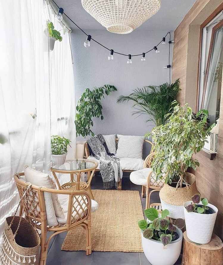 Lounge Furniture Small Balcony Space Saving Balcony Lounger DIY