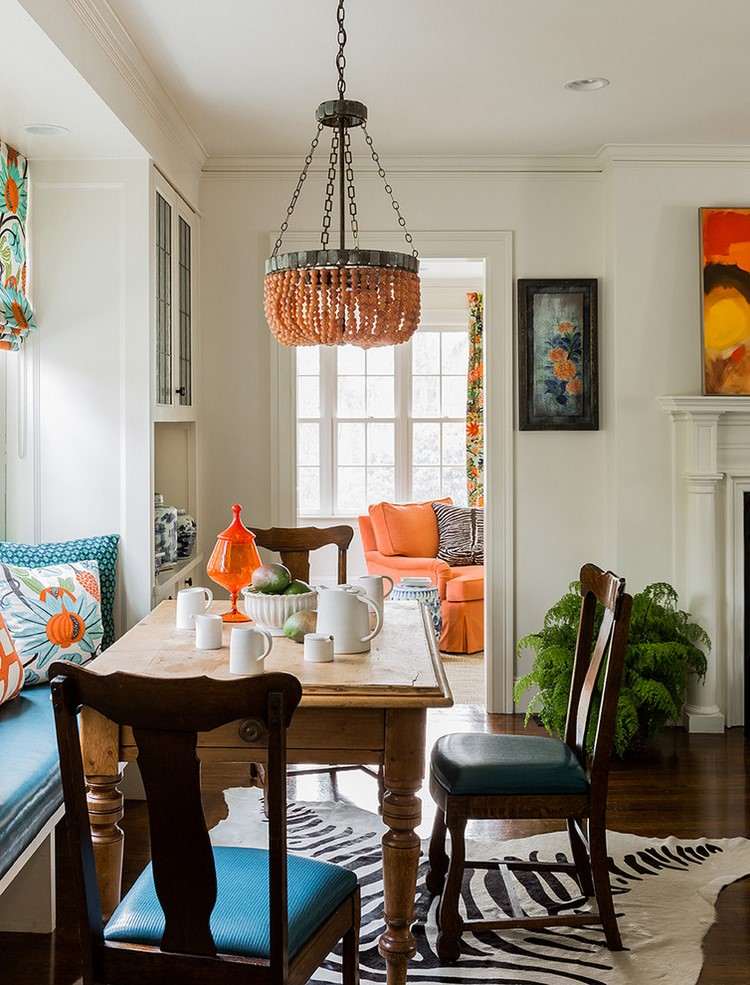 beaded chandeliers emphasize the style of your interior design