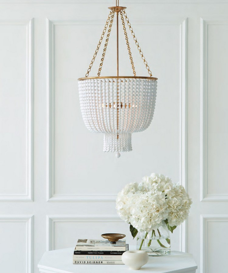 beautiful beaded chandeliers home interior ideas