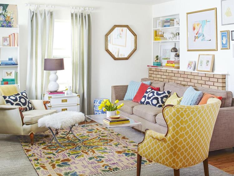 eclectic living room fresh and original home interiors