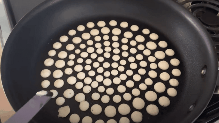 how to make pancake cereal step by step