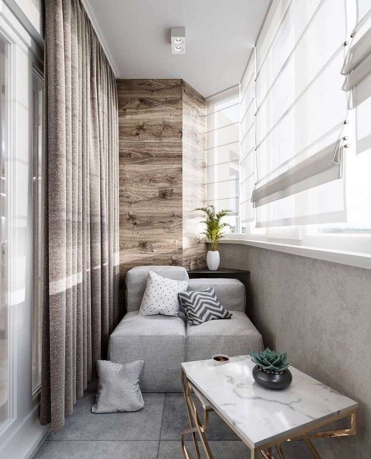 lounge furniture for small balcony creative ideas