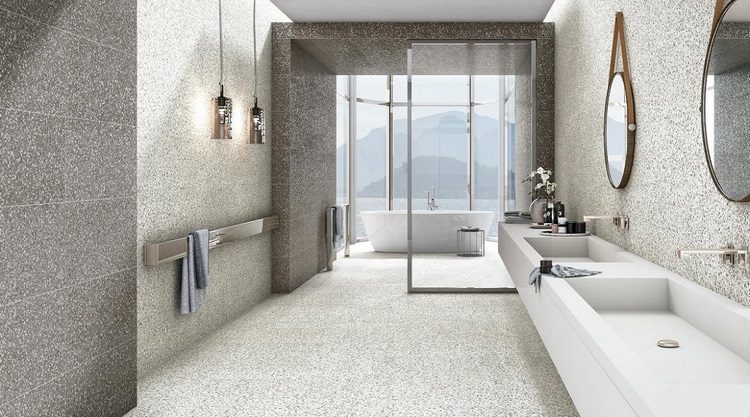 modern bathroom design and decor ideas terrazzo tile