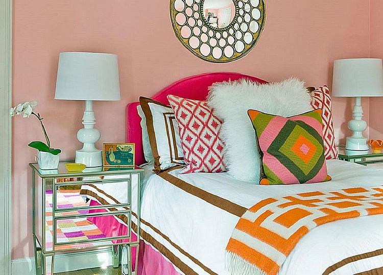 modern eclectic style bedroom decor ideas color scheme